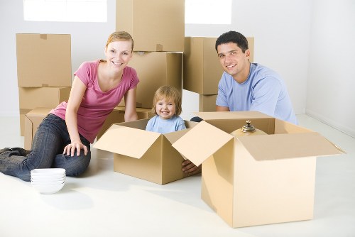 Professional packing services for a home move in Roehampton