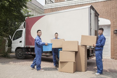 Man and van service helping with a local move in Roehampton