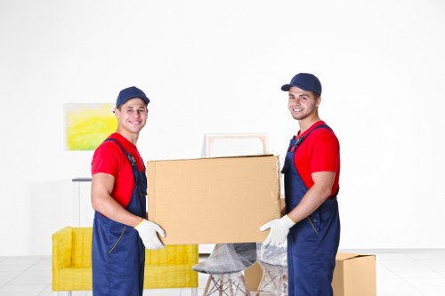 Careful loading of household furniture for removals in Roehampton