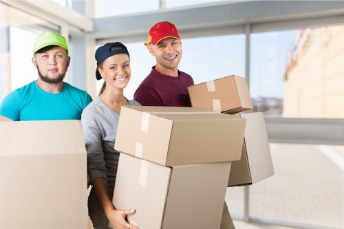 Organised office relocation process for businesses in Roehampton