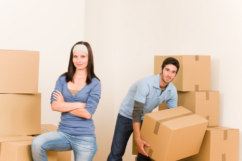 Removal van for flat and house moves in Roehampton