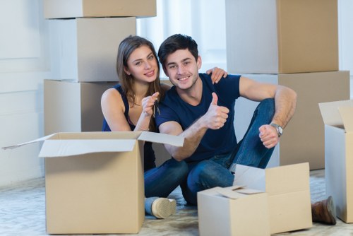 Keyboard navigation focus on a local moving service website