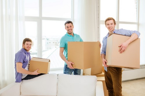 Customer choosing a safe Roehampton Man And Van payment method