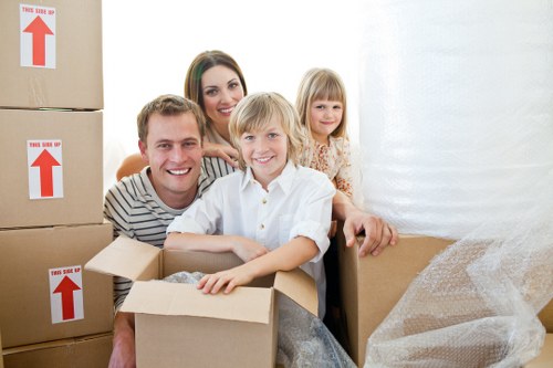 Storage and packing materials used by Roehampton removal services