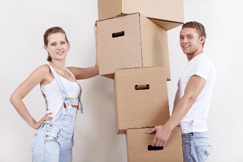 Payment and booking confirmation for removal services