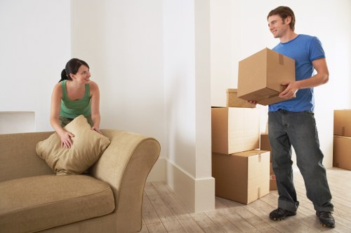 Careful furniture transport during a Roehampton man and van job